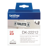 Brother White Film Roll 62mm x 15m - DK22212